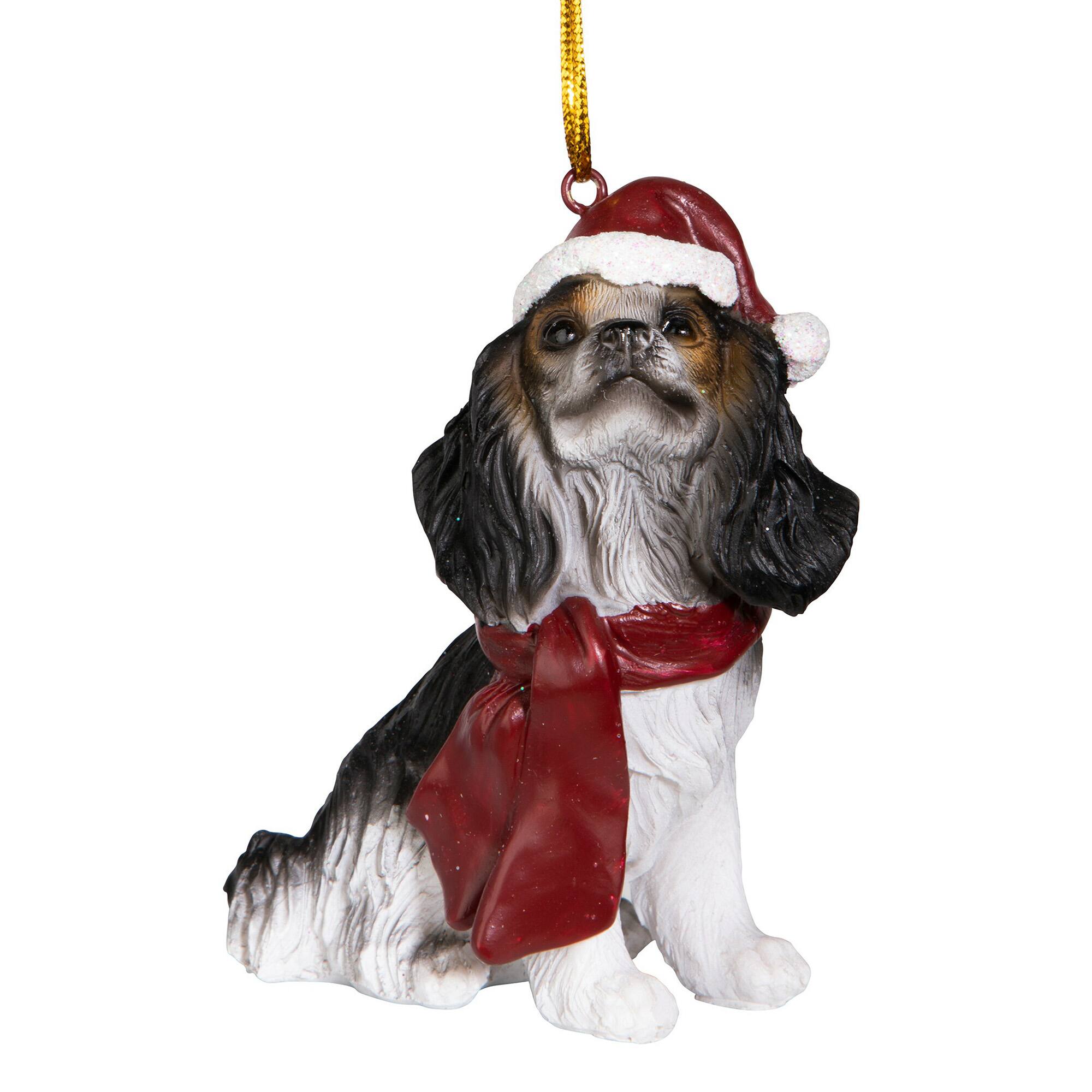 Design Toscano 3.5" Cavalier King Charles Spaniel Ornament Sculpture